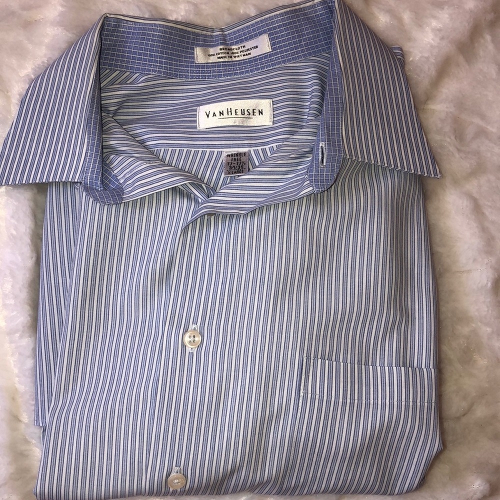 Van Heusen  button down shirt17-171/2 34/35